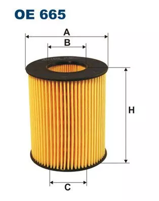 Oil Filter FILTRON OE 665)