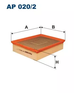 Air Filter FILTRON AP 020/2)