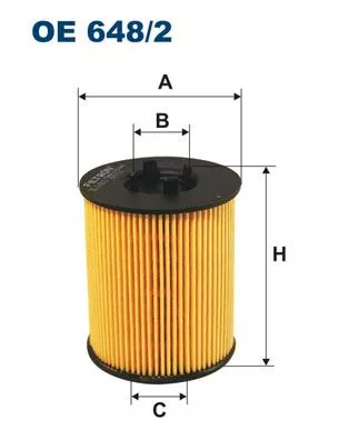 Oil Filter FILTRON OE 648/2)