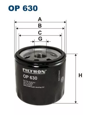 Oil Filter FILTRON OP 630)