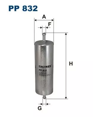 Fuel Filter FILTRON PP 832)
