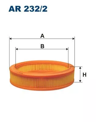 Luchtfilter FILTRON AR 232/2)