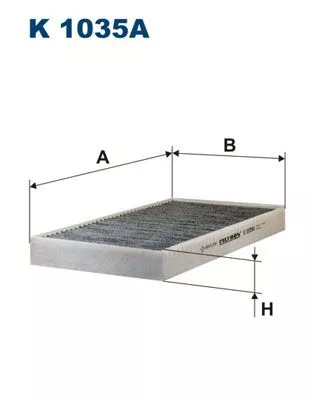 Filter, cabin air FILTRON K 1035A)