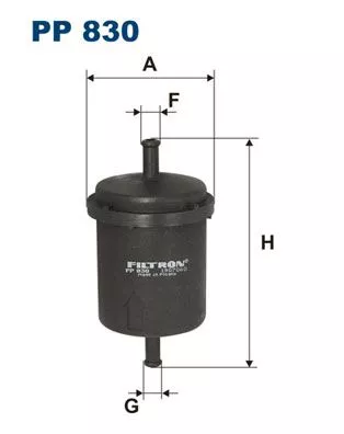 Fuel Filter FILTRON PP 830)