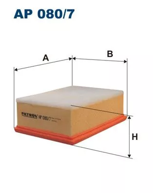 Air Filter FILTRON AP 080/7)