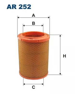 Luchtfilter FILTRON AR 252)