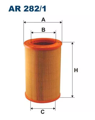 Luchtfilter FILTRON AR 282/1)
