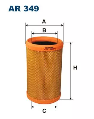 Luchtfilter FILTRON AR 349)