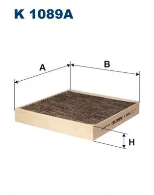 Filter, cabinelucht FILTRON K 1089A)