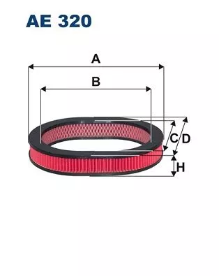 Luchtfilter FILTRON AE 320)