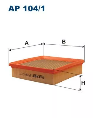 Luchtfilter FILTRON AP 104/1)