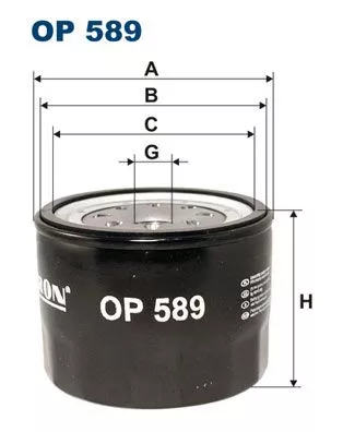 Oil Filter FILTRON OP 589)