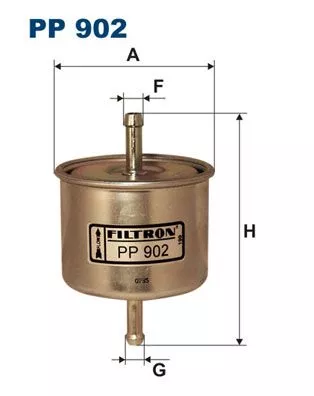 Fuel Filter FILTRON PP 902)