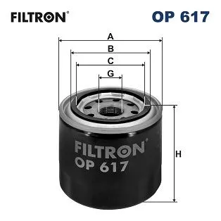 Oil Filter FILTRON OP 617)