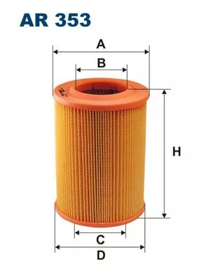 Luchtfilter FILTRON AR 353)
