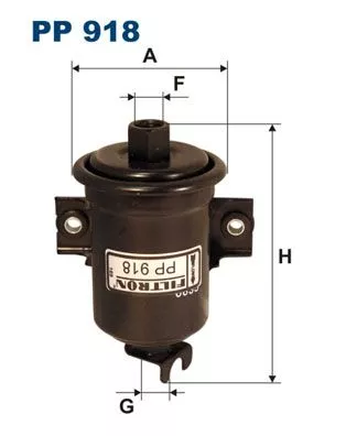 Fuel Filter FILTRON PP 918)