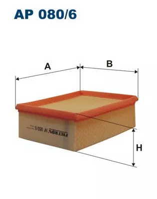 Air Filter FILTRON AP 080/6)