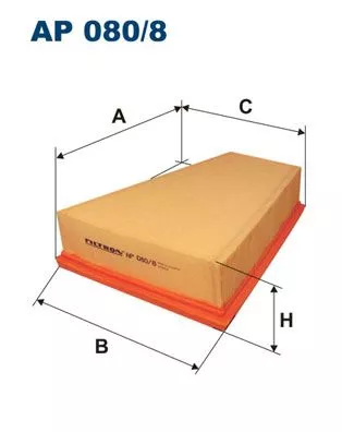 Air Filter FILTRON AP 080/8)