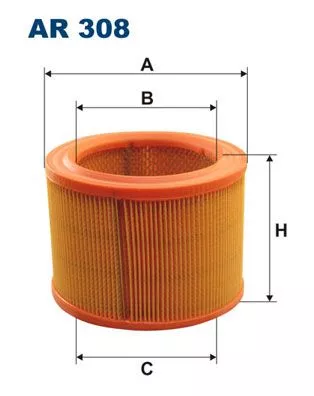 Luchtfilter FILTRON AR 308)