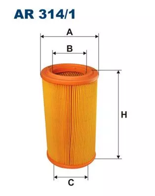 Luchtfilter FILTRON AR 314/1)