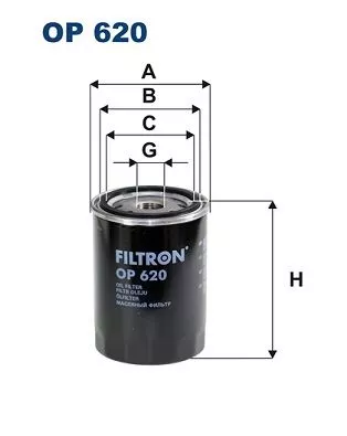 Oil Filter FILTRON OP 620)