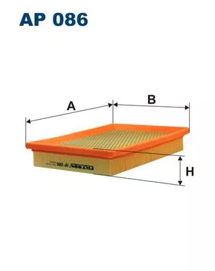 Luchtfilter FILTRON AP 086)