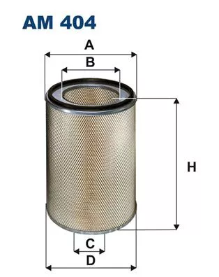 Air Filter FILTRON AM 404)