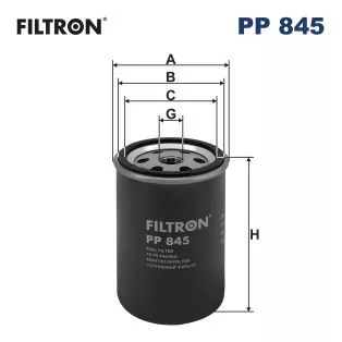 Fuel Filter FILTRON PP 845)