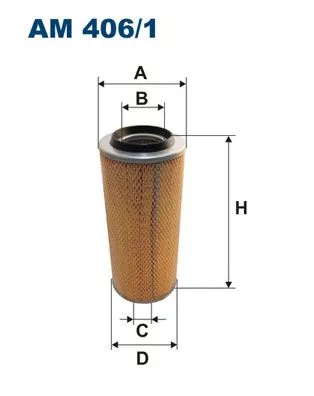 Air Filter FILTRON AM 406/1)