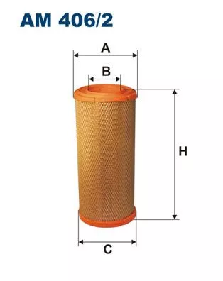 Air Filter FILTRON AM 406/2)