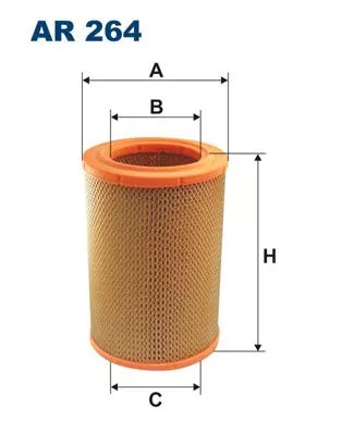 Luchtfilter FILTRON AR 264)