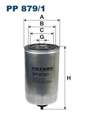 Fuel Filter FILTRON PP 879/1)