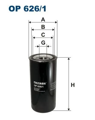 Hydraulic Filter, automatic transmission FILTRON OP 626)