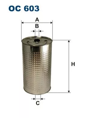 Oil Filter FILTRON OC 603)