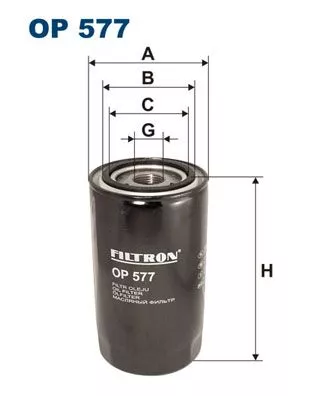 Hydraulic Filter, automatic transmission FILTRON OP 577)