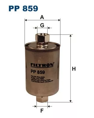 Fuel Filter FILTRON PP 859)