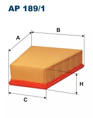 Air Filter FILTRON AP 189/1)