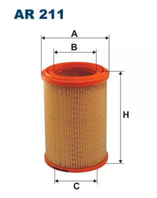 Luchtfilter FILTRON AR 211)