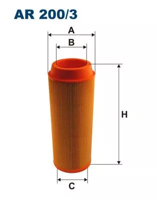 Luchtfilter FILTRON AR 200/3)