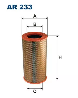 Luchtfilter FILTRON AR 233)