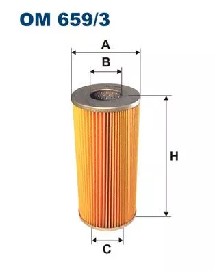 Oliefilter FILTRON OM 659/3)