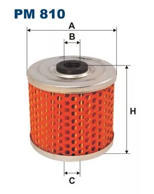 Fuel Filter FILTRON PM 810)