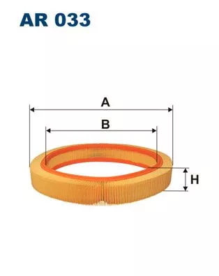 Luchtfilter FILTRON AR 033)