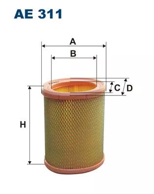 Air Filter FILTRON AE 311)