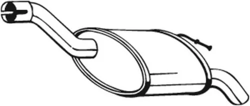 Achterdemper BOSAL 154-293)