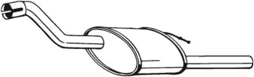 Achterdemper BOSAL 154-313)