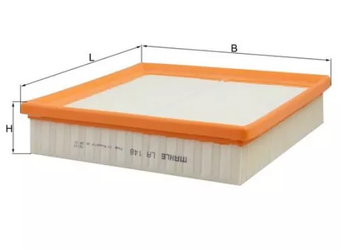Filter, cabinelucht KNECHT LA 148)