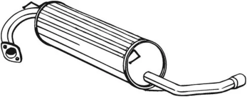 Achterdemper BOSAL 278-839)