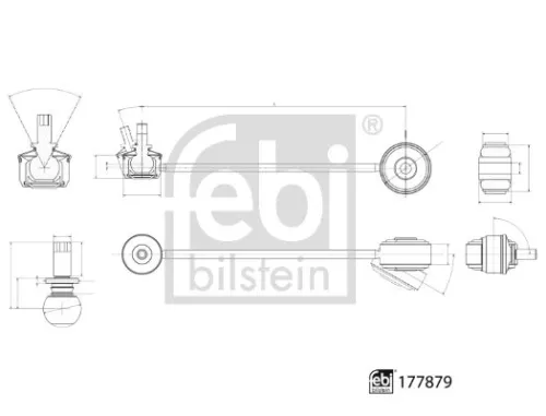 Brake Caliper FEBI BILSTEIN 178050)