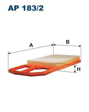 Air Filter FILTRON AP 183/2)